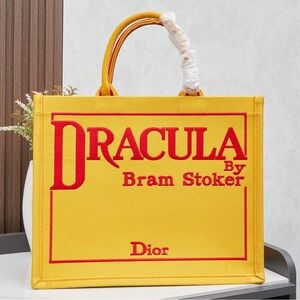 Bram Stokers DRACULA Dior Book Tote bag purse size medium NEW vampire horror